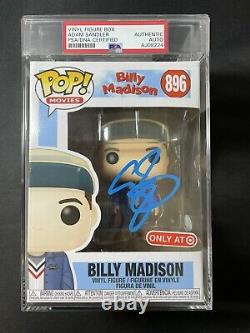 Adam Sandler A Signé Funko Pop! Billy Madison #896 Psa/adn Autographe Auto 1/1