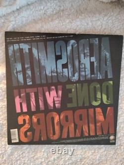 Aerosmith Mirrors Full Band SIGNÉ Autographié Sur Housse De Vinyle + Disque