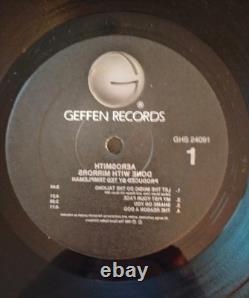 Aerosmith Mirrors Full Band SIGNÉ Autographié Sur Housse De Vinyle + Disque