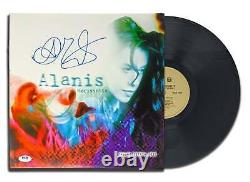 Alanis Morissette A Signé Jagged Little Pill Autographied Vinyl Album Lp Psa Coa