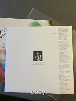 Alanis Morissette Jagged Little Pill Album Signé Clear Vinyl Rare