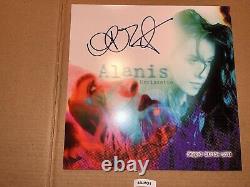 Alanis Morissette Signé Autographié Jagged Little Pill Clear Vinyl Record Lp