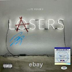 Album De Lasers Signé Lupe Fiasco Vinyl Record 2lp Psa/dna Coa Autographié