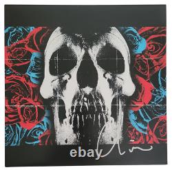 Album Deftones signé par Chino Moreno avec certificat d'authenticité, disque vinyle autographe