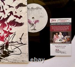 Album Vinyle Autographié de Three Days Grace signé par Adam, Neil, Barry et Brad avec Certificat d'Authenticité JSA