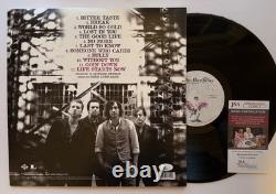 Album Vinyle Autographié de Three Days Grace signé par Adam, Neil, Barry et Brad avec Certificat d'Authenticité JSA