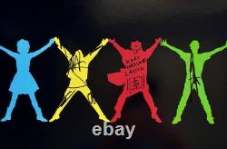 Album Vinyle Autographié de la Société de l'Information Kurt, Paul & James + jsa Coa