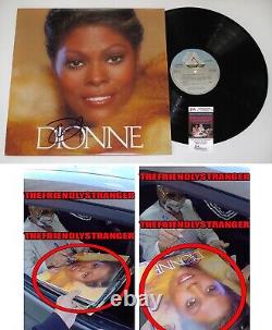 Album Vinyle DIONNE signé par Dionne Warwick avec preuve exacte JSA COA