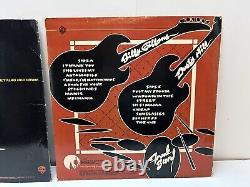 Album Vinyle Eliminator de ZZ Top, signé et dédicacé par Billy Gibbons, Lot de 2 incluant Degüello.