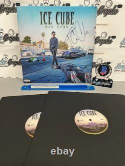 Album Vinyle LP Signé Autographié par Ice Cube O'shea Jackson Beckett Bas Coa