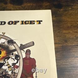 Album de récits criminels signé par Ice T avec certificat d'authenticité Beckett, disque vinyle autographié