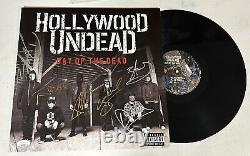 Album vinyle 2LP dédicacé par Hollywood Undead avec certification JSA COA # Aj69706