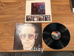 Album vinyle LP Caribou d’Elton John, signé et autographe, avec pochette