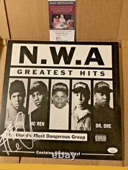 Album vinyle Nwa signé par Ice Cube avec certificat d'authenticité Jsa, meilleures hits, auto rare