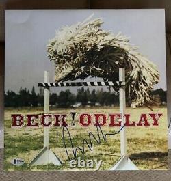Album vinyle Odelay signé de BECK avec certificat d'authenticité Beckett pour autographe