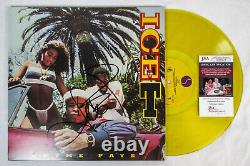 Album vinyle RHYME PAYS signé par Ice-T (Tracy Marrow) avec preuve EXACTE JSA