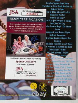 Album vinyle RHYME PAYS signé par Ice-T (Tracy Marrow) avec preuve EXACTE JSA