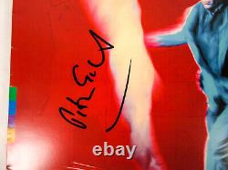 Album vinyle américain signé et autographié par Peter Gabriel STEAM Preuve JSA COA