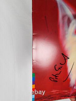 Album vinyle américain signé et autographié par Peter Gabriel STEAM Preuve JSA COA