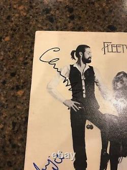 Album vinyle autographié signé FLEETWOOD MAC RUMOURS PREUVE 1