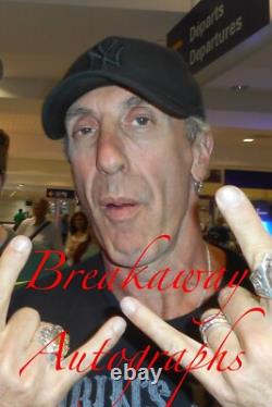 Album vinyle dédicacé de Twisted Sister avec certificat d'authenticité JSA signé Come Out and Play