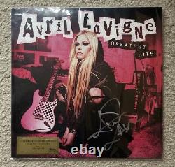 Album vinyle des plus grands succès d'Avril Lavigne signé avec certificat d'authenticité JSA