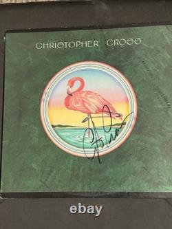 Album vinyle éponyme de Christopher Cross signé et autographié en personne