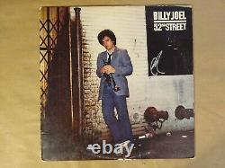 Album vinyle signé par Billy Joel dédicacé 52ème rue