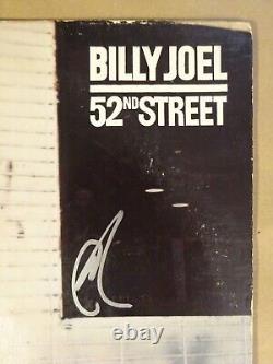 Album vinyle signé par Billy Joel dédicacé 52ème rue