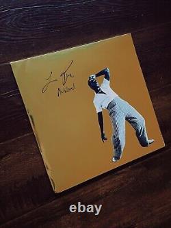 Album vinyle signé par Leon Bridges de Gold Diggers