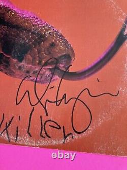 Alice Cooper A Signé Autographied Killer Vinyl Lp Exact Proof