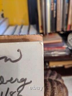Allen Ginsberg Signé Hurlement Et Autres Poèmes Lp Réédition 1976 Fantasy Records #beat