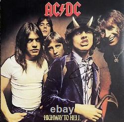 Angus Young vinyle signé AC/DC Highway To Hell