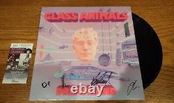 Animaux Glass Signés Dreamland +4 Vinyl Lp Jsa Auto-enregistrement Autographe
