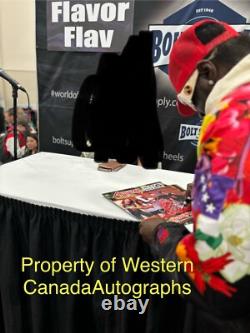 Anthrax et Public Enemy Signé Autographe To Much Posse LP Vinyle Charlie Flavex2