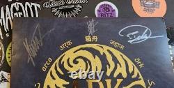 Ark par IN HEARTS WAKE Vinyle LP Jaune avec Éclaboussures Bleues Signé Autographié