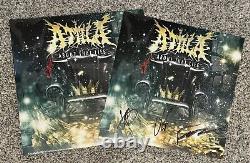 Attila À propos de cette vie Vinyle doré limité signé Autographié Nouveau disque LP métal