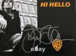 Autographe Johnny Marr Bonjour Signé 7 Vinyl Record Single