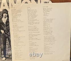 Autographe Ramones D'origine Premier Lp Tous Les Quatre Membres Signé En 1977! Nm-/vg+