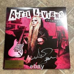 Autographe signé d'Avril Lavigne sur un vinyle des plus grands succès 548/2000 JSA COA