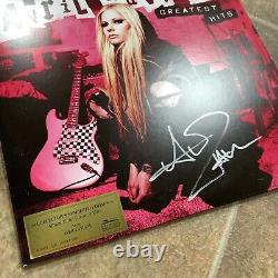 Autographe signé d'Avril Lavigne sur un vinyle des plus grands succès 548/2000 JSA COA