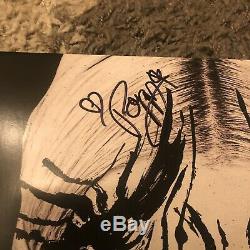 Autographed Poppy I Désaccord (limited Red & Black Splatter Vinyl Lp) Signe
