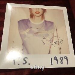 Autographié 1989 Vinyle Lp Taylor Swift Signé