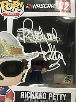 Autographié Funko Pop Nascar 02 King Richard Petty