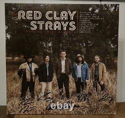 Autographié Red Clay Strays Fabriqué Par Ces Moments Disque Vinyle LP en Or Signé