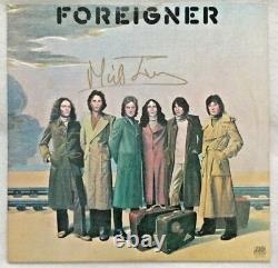 Autographié/signé Étranger Étranger Vinyl Lou Gramm & Mick Jones