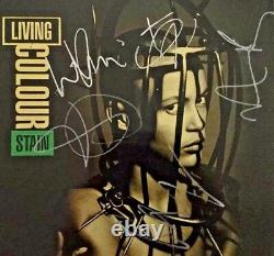 Autographié/signé Living Colour Stain Vinyl Import Holland