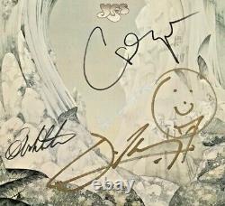 Autographié/signé Oui Relayer Vinyl Chris Squire (r. I. P.) +3