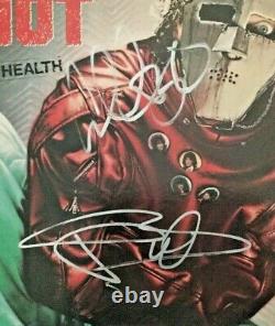 Autographié/signé Quiet Riot Metal Health Vinyl Kevin Dubrow +3