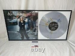 Avril Lavigne Signé Autographed Framed Urban Outfitters Exlusive Vinyl Psa Coa